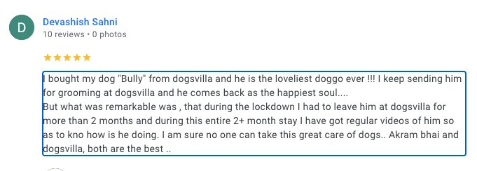 Review from Rahul Mehta